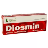 Diosmin venotonic & antihemoroidal 30cp - REMEDIA