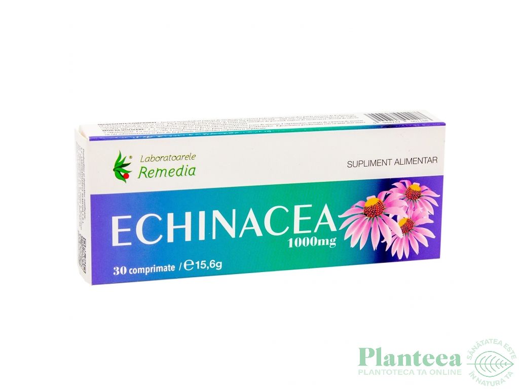 Echinaceea 1000mg 30cp - REMEDIA