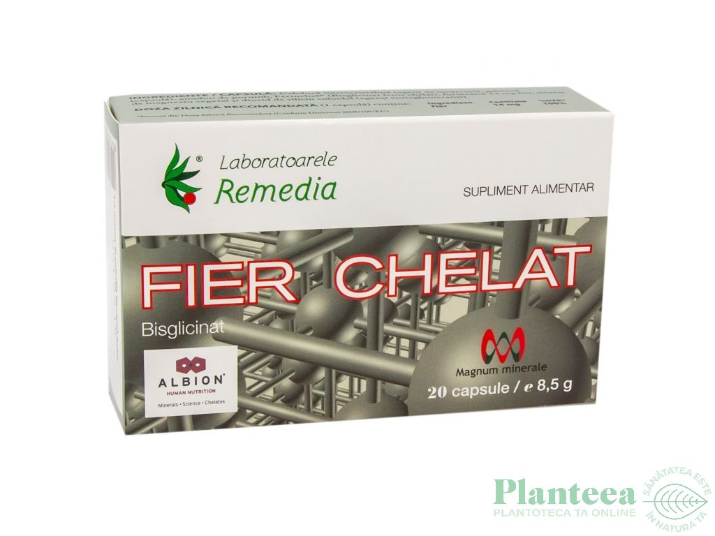 Fier chelat 20cps - REMEDIA