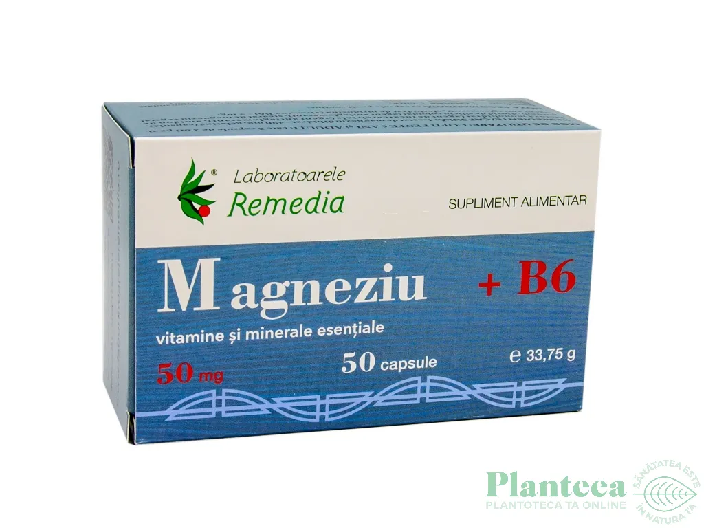 Magneziu B6 50cps - REMEDIA