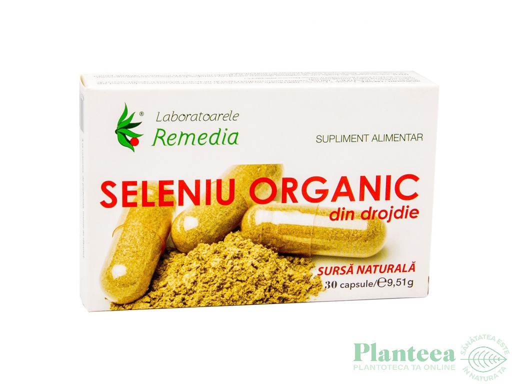 Seleniu organic 30cp - REMEDIA