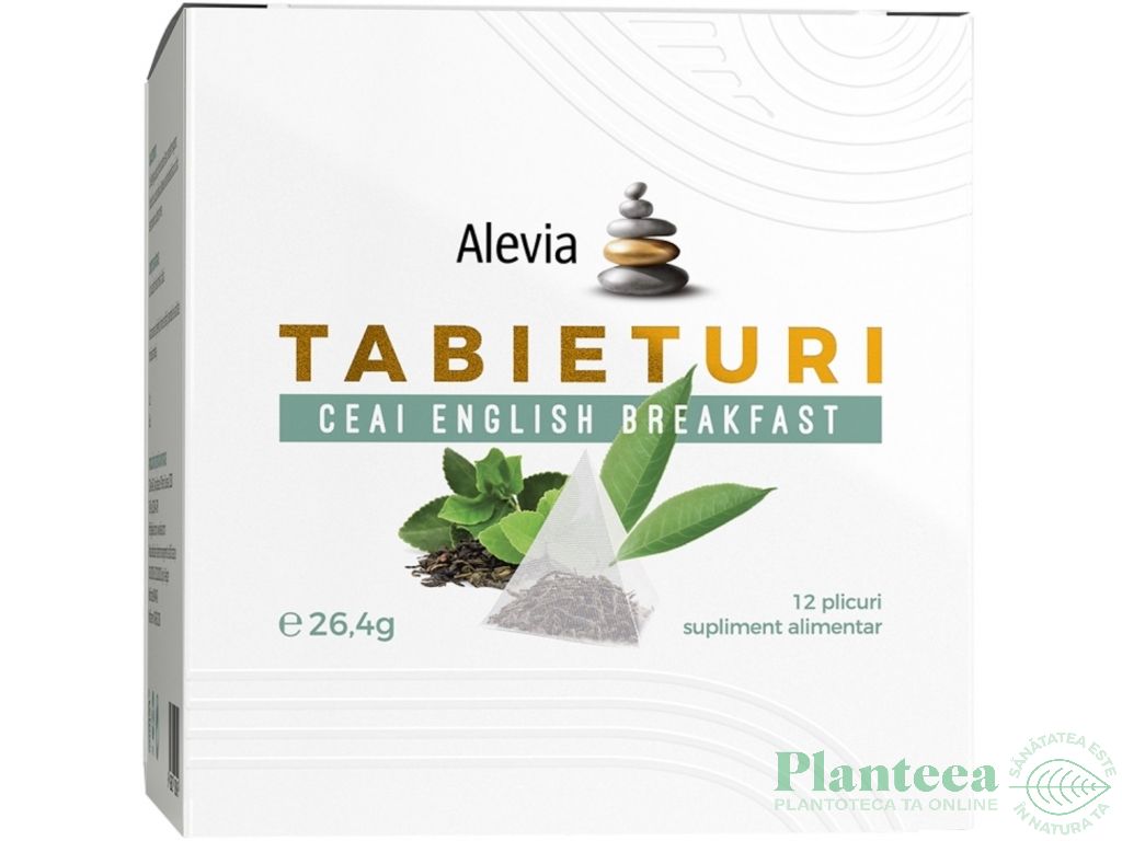 Ceai negru english breakfast Tabieturi 12dz - ALEVIA