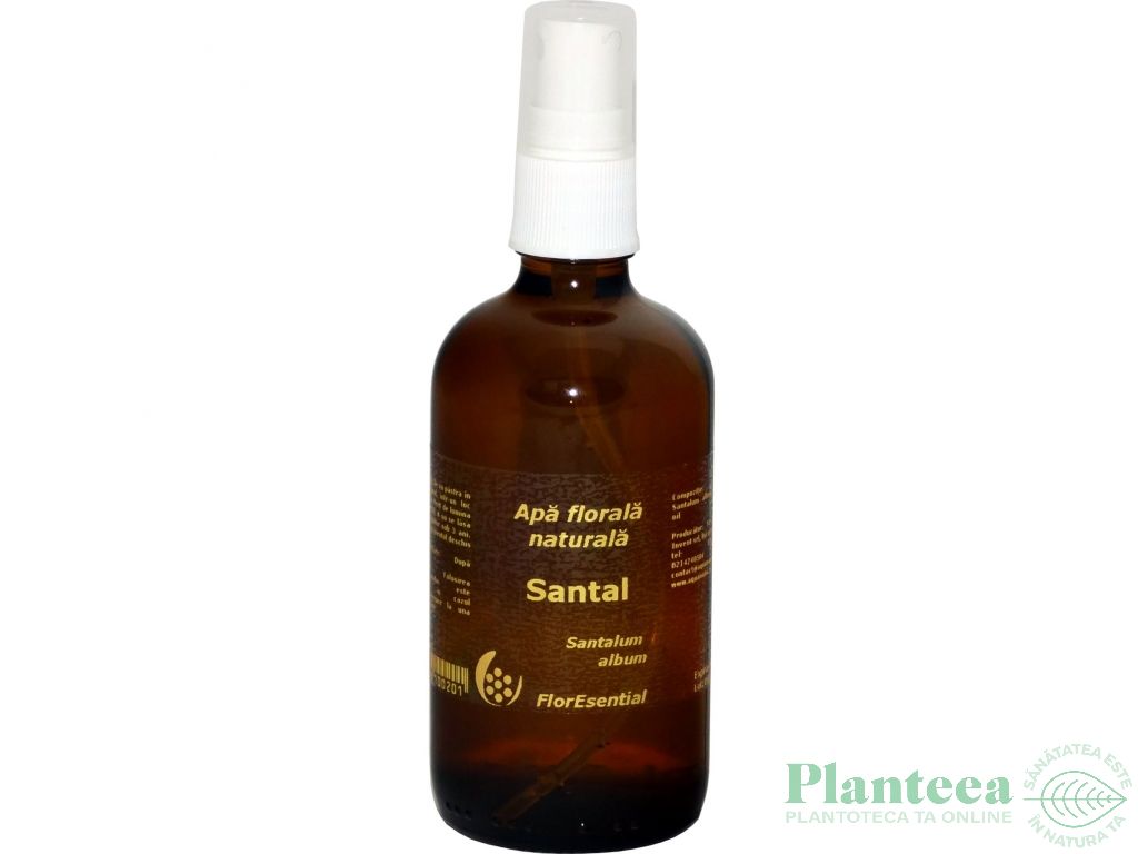 Apa florala naturala santal 100ml - AQUA NANO