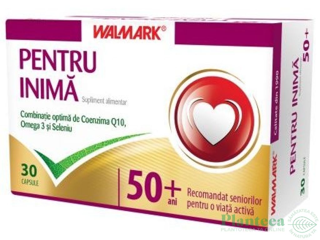 Pentru inima 50+ 30cps - WALMARK