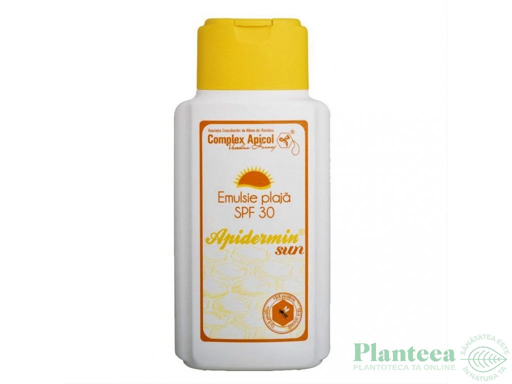 Emulsie plaja spf30 Apidermin Sun 200ml - COMPLEX APICOL