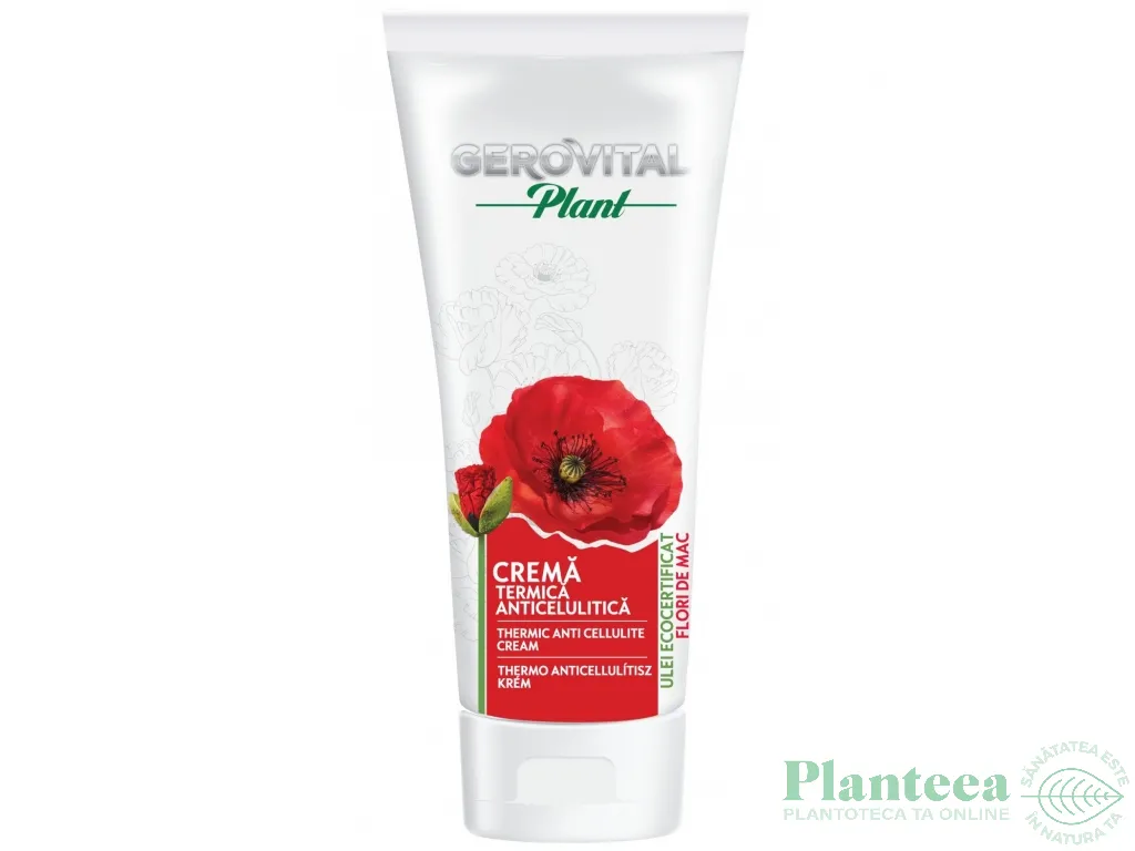 Crema anticelulita termica flori mac 200ml - GEROVITAL PLANT
