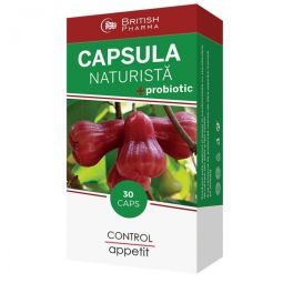 Capsula slim slabit naturala probiotic 30cps - BRITISH PHARMA