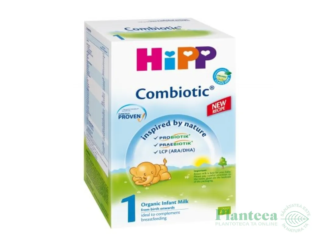 Lapte formula combiotic +0luni 800g - HIPP ORGANIC
