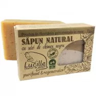 Sapun natural ulei chimen negru Lucille 90g - BLISS HERBAL