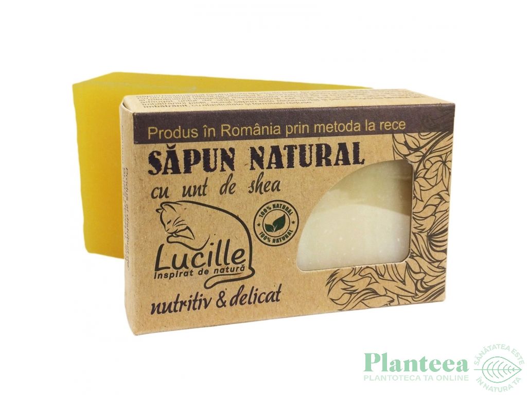 Sapun natural unt shea Lucille 90g - BLISS HERBAL