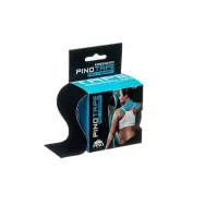 Banda kinesiologica bumbac negru {5cmx5m} Pro Therapy 1b - PINO