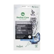 Masca fata orez negru Herbal Care 2x5ml - FARMONA