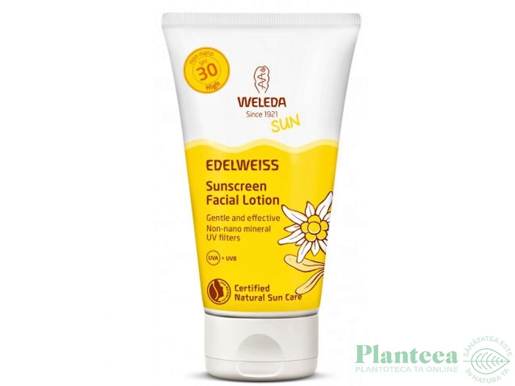 Crema fata protectie solara spf30 50ml - WELEDA