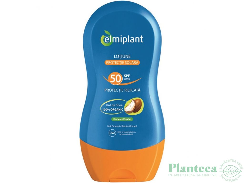 Lotiune protectie solara spf50 200ml - ELMIPLANT