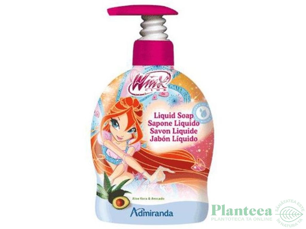 Sapun lichid aloe avocado Winx 300ml - ADMIRANDA