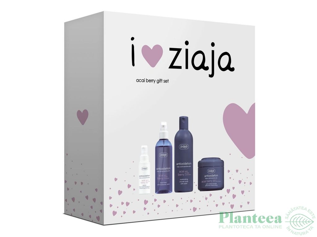 Caseta Acai Berry [ser fata+lotiune tonica+sapun dus+mousse] 4b - ZIAJA