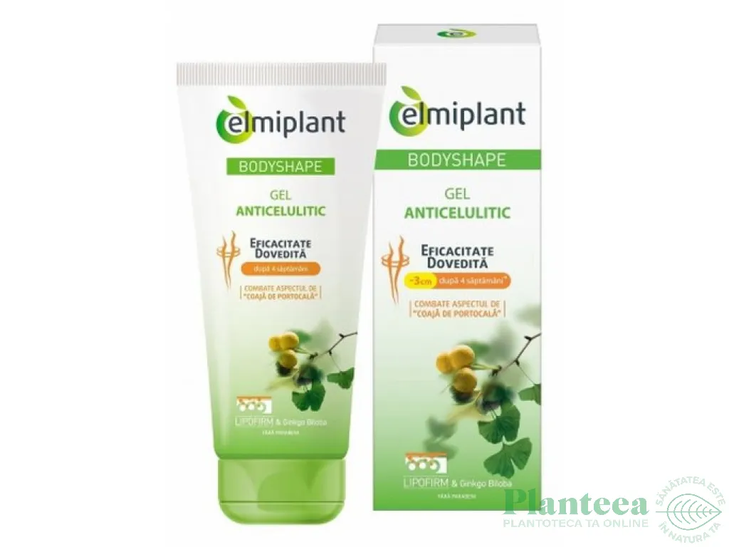 Gel anticelulita BodyShape 200ml - ELMIPLANT