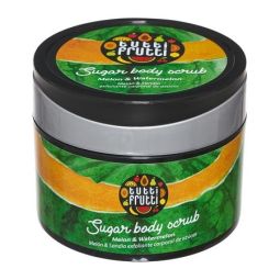 Sugar scrub corp pepene galben pepene rosu Tutti Frutti 300g - FARMONA