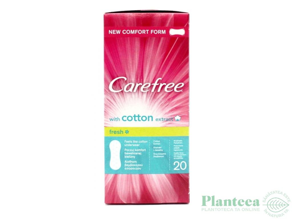Protejslip cotton fresh 20b - CAREFREE