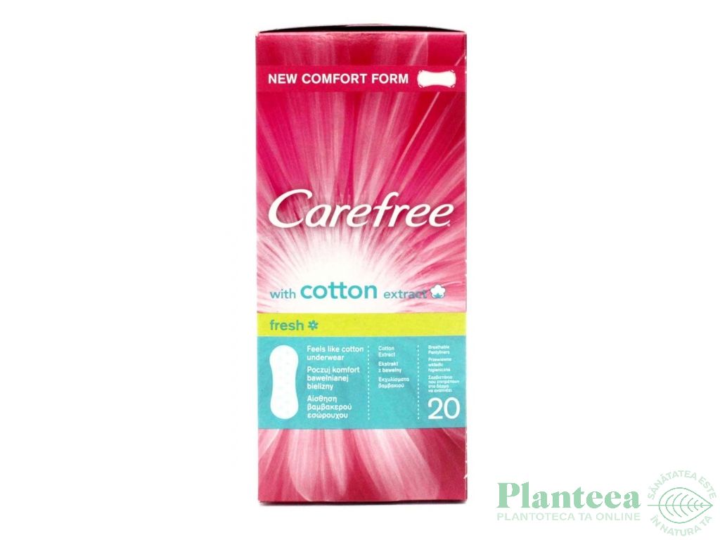 Protejslip cotton fresh 20b - CAREFREE