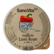 Pate vegetal linte rosie ardei ceapa 100g - SANOVITA