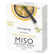 Supa instant miso alb moale tofu 4x10g - CLEARSPRING