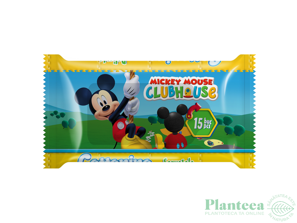 Servetele umede buzunar Mickey Mouse 15b - COTTONINO