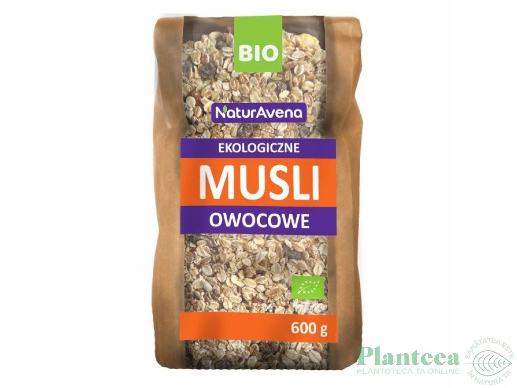 Musli fructe eco 600g - NATUR AVENA