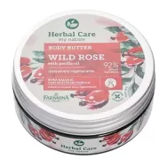Unt corp trandafir salbatic ulei perilla Herbal Care 200ml - FARMONA