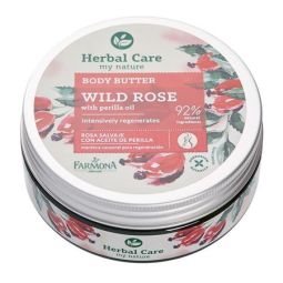 Unt corp trandafir salbatic ulei perilla Herbal Care 200ml - FARMONA