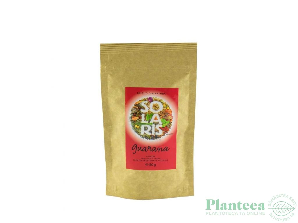 Pulbere guarana 50g - SOLARIS