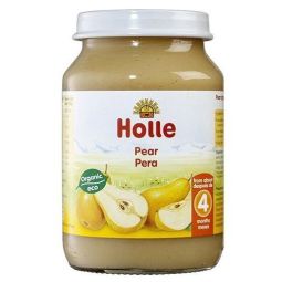 Piure pere bebe +4luni eco 125g - HOLLE