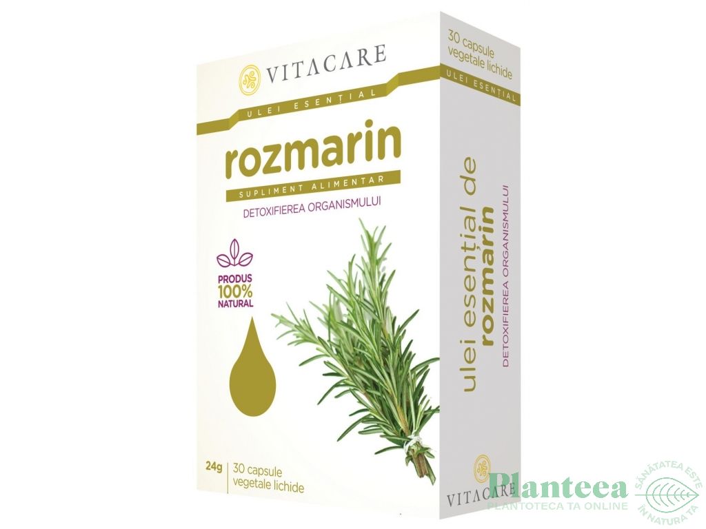 Ulei esential rozmarin 30cps - VITACARE