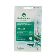 Masca fata hidratanta aloe Herbal Care 2x5ml - FARMONA