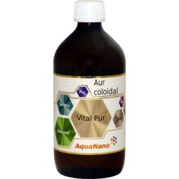 Aur coloidal 10ppm VitalPur 480ml - AQUA NANO