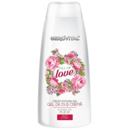 Gel dus crema bujor Full of Love 250ml - GEROVITAL