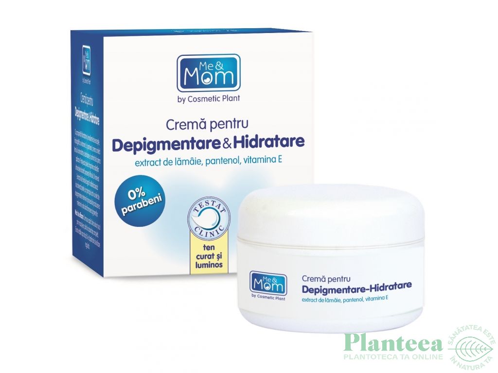 Crema depigmentare hidratare Me&Mom 50ml - COSMETIC PLANT