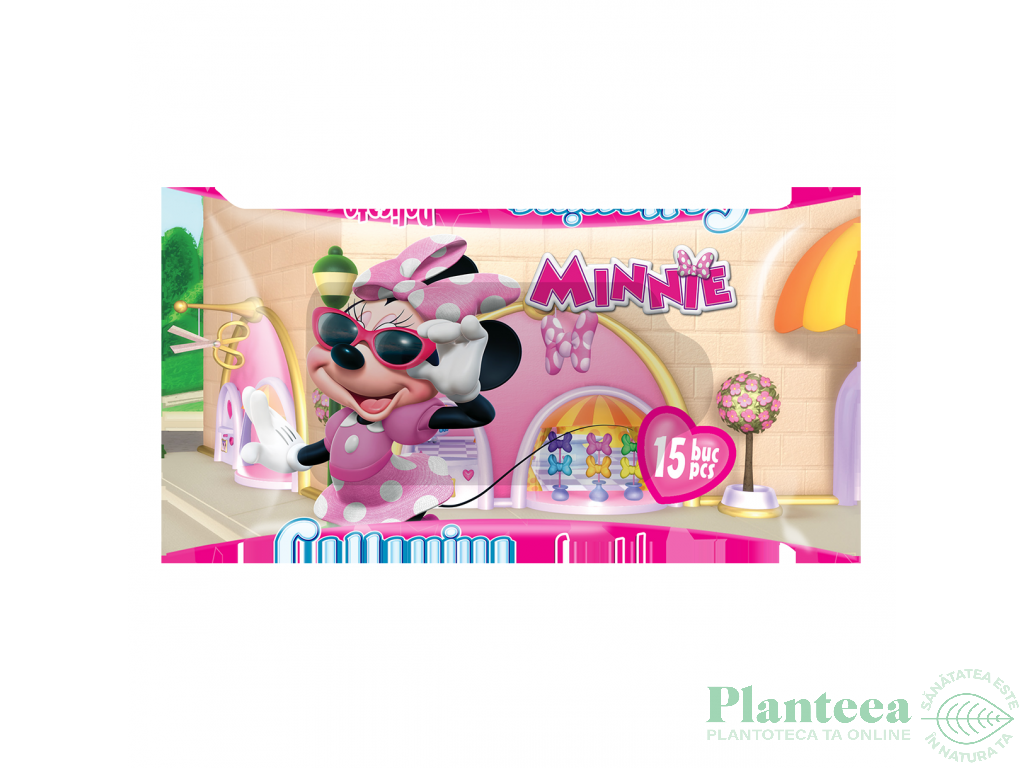 Servetele umede buzunar Minnie 15b - COTTONINO