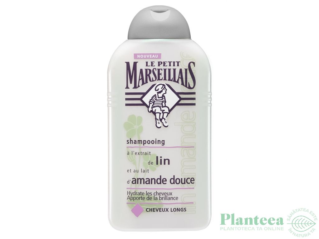 Sampon delicat reparator lapte_migdale dulci seminte in 250ml - LE PETIT MARSEILLAIS