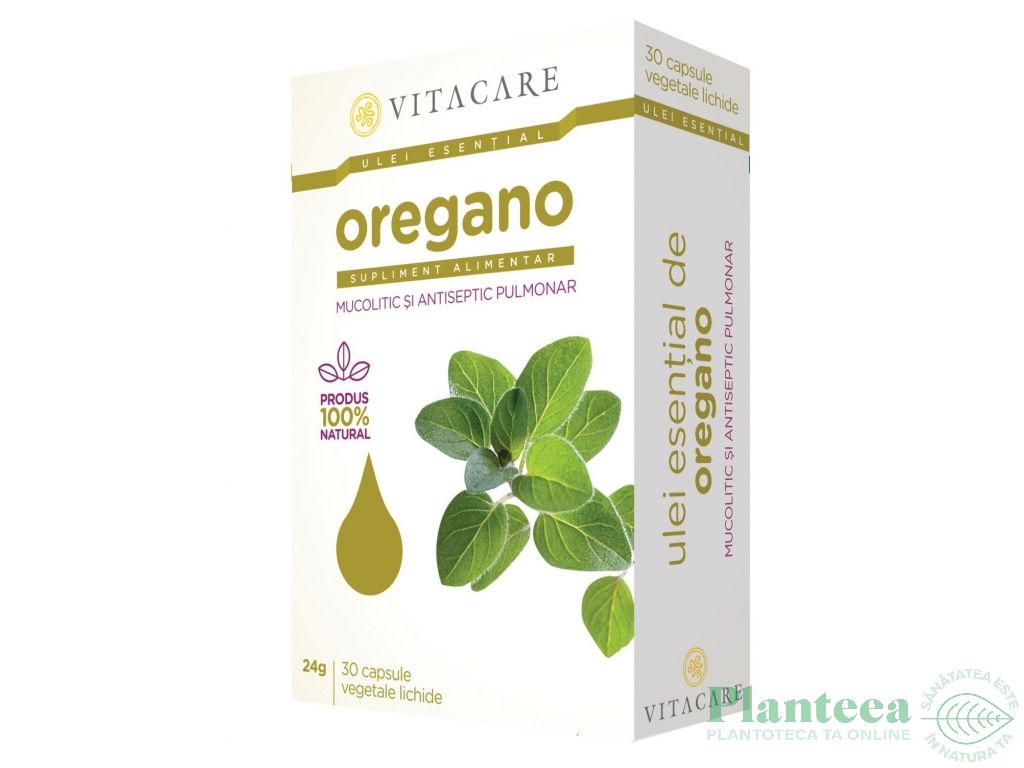 Ulei esential oregano 30cps - VITACARE