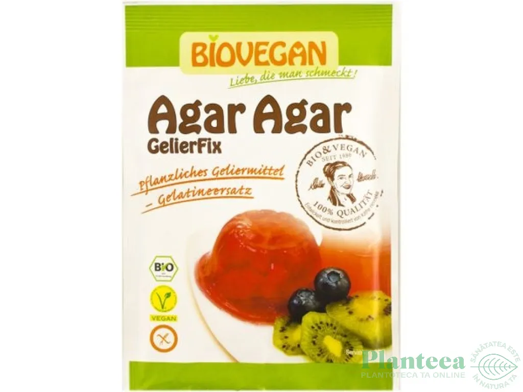 Agar agar praf eco 30g - BIOVEGAN