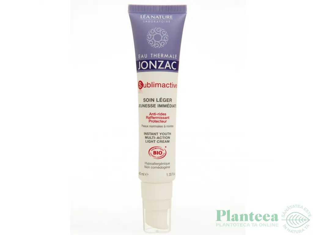 Crema antirid ten normal mixt Sublimactive 40ml - JONZAC