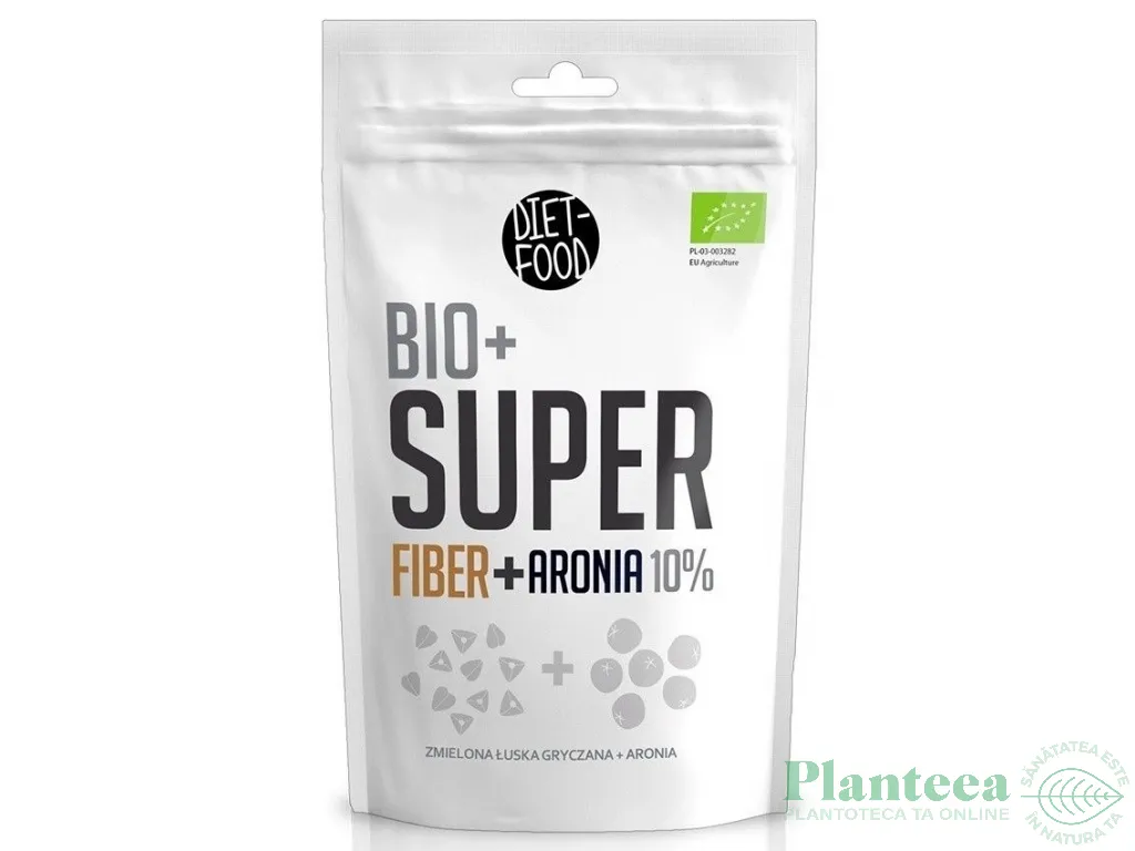 Fibre hrisca aronia Super Bio+ 200g - DIET FOOD