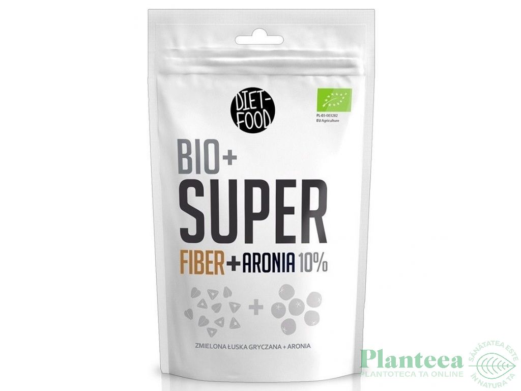 Fibre hrisca aronia Super Bio+ 200g - DIET FOOD