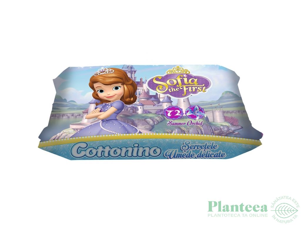 Servetele umede copii Summer Orchid 72b - COTTONINO