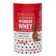 Pulbere shake proteic Wonder Whey pina colada Woman Collection 360g - GOLD NUTRITION