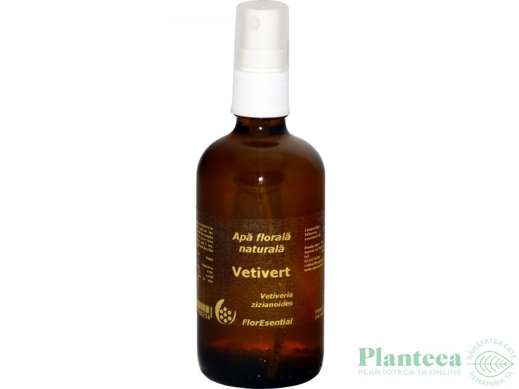 Apa florala naturala vetivert 100ml - AQUA NANO