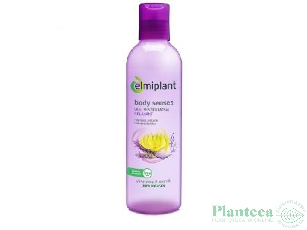 Ulei masaj relaxant 250ml - ELMIPLANT