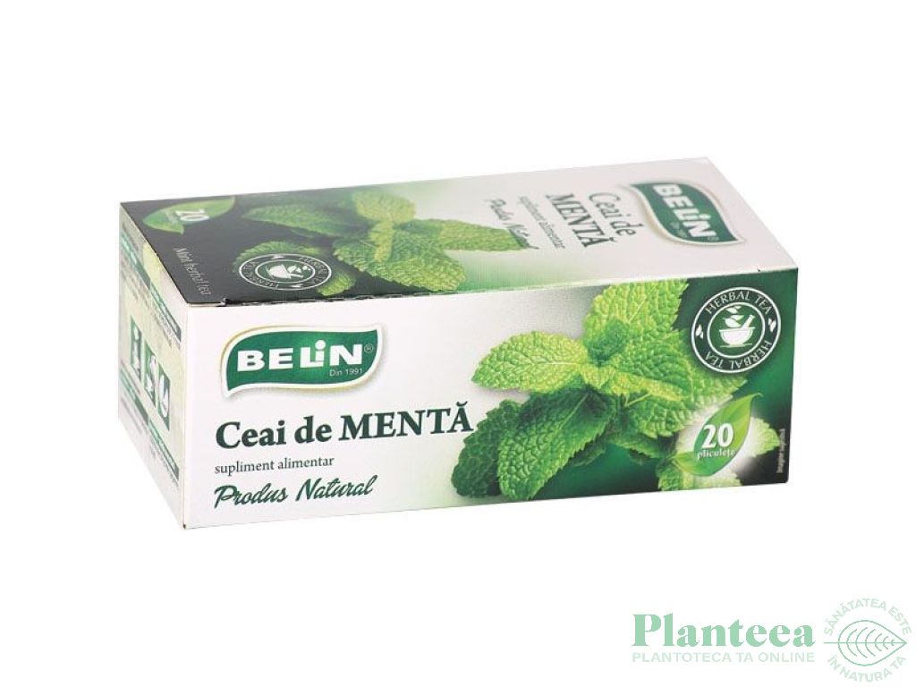 Ceai Piramida menta 20dz - BELIN