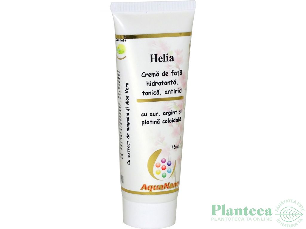 Crema antirid hidratanta tonica Helia 75ml - AQUA NANO